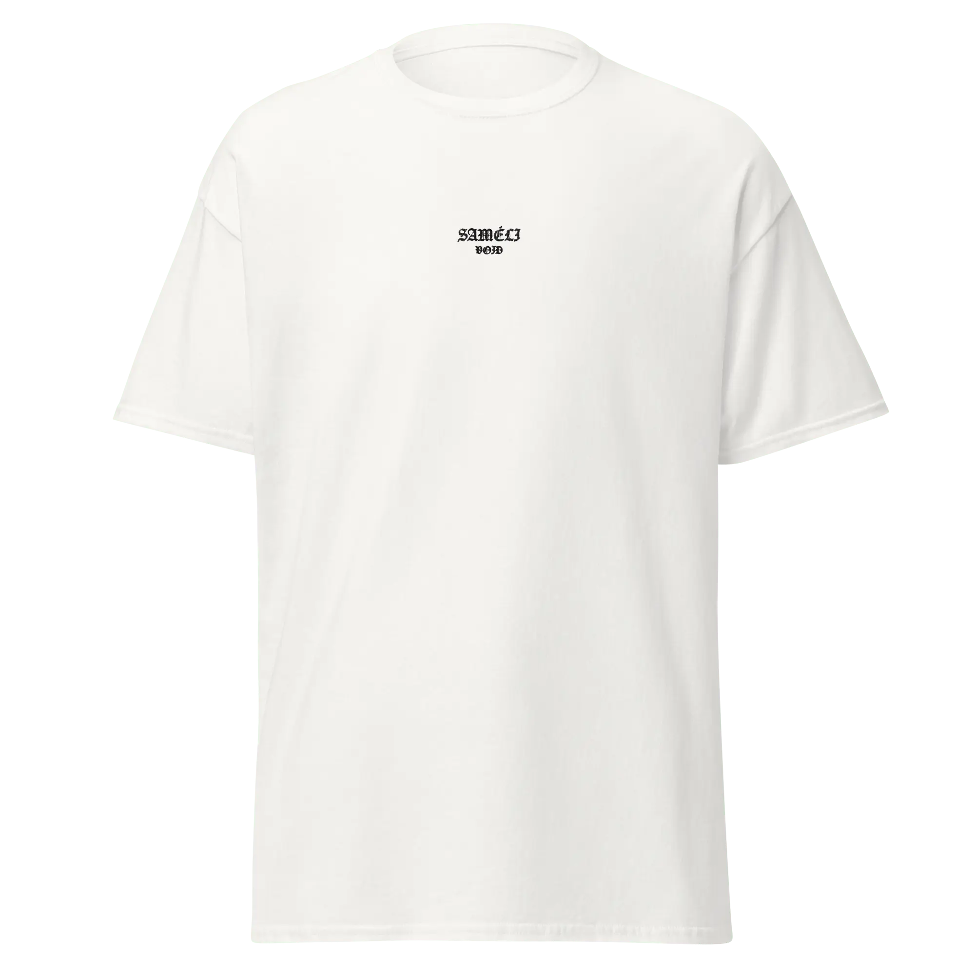 Premium SAMÉLI VOID Shirt Weiß Baumwolle Herren - elegantes weißes Baumwollhemd.Premium SAMÉLI VOID Shirt Weiß Baumwolle