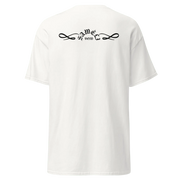 SAMÉLI VOID Shirt – Weißes T-Shirt mit Stickerei & Rückenprint aus 100 % Baumwolle - Saméli