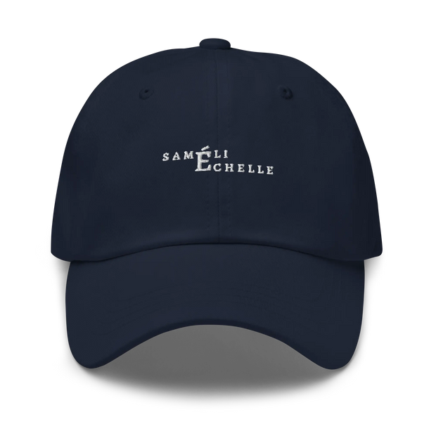 Saméli Dad Hat – Vorderansicht mit Échelle Stickerei