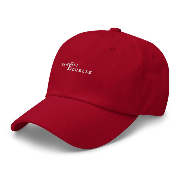 Saméli Dad Hat – Vorderansicht mit Échelle Stickerei