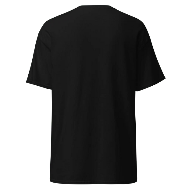 Schwarzes SAMÉLI VOID Shirt – Unisex T-Shirt mit Stickerei - Saméli