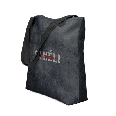 Tote Bag SAMÉLI VOID PERFORMANCE – Stofftasche Schwarz - Weiß mit Logo - Saméli