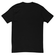 VOID PERFORMANCE T-Shirt – Schwarz mit Stickerei | Blau - Weißes Logo - Saméli