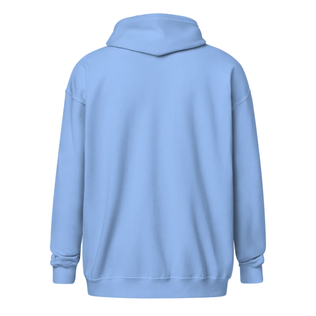 VOID PERFORMANCE Zip Hoodie – Hellblau | Unisex Streetwear Hoodie - Saméli