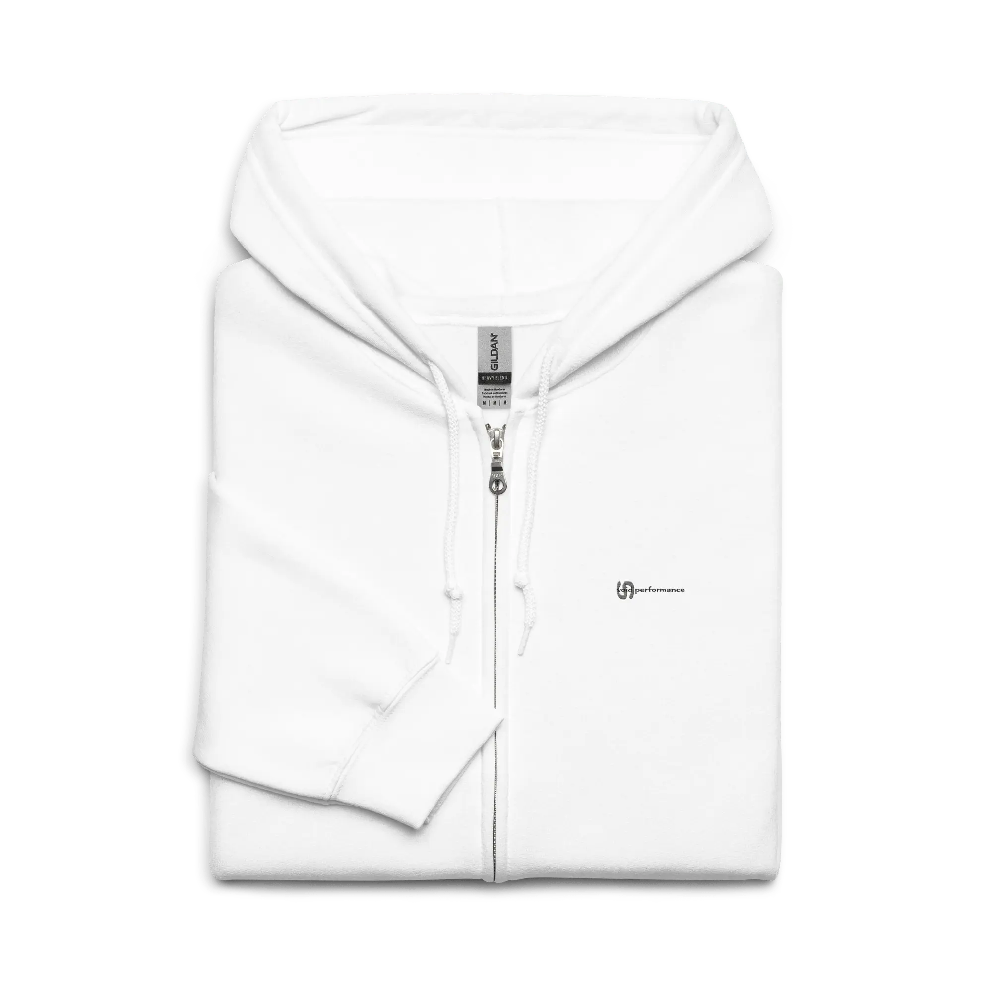 VOID PERFORMANCE Zip Hoodie – Weiß | Streetwear Hoodie - Saméli