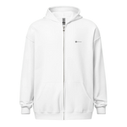 VOID PERFORMANCE Zip Hoodie – Weiß | Streetwear Hoodie - Saméli
