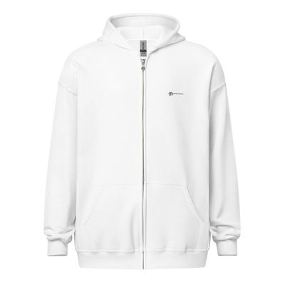 VOID PERFORMANCE Zip Hoodie – Weiß | Streetwear Hoodie - Saméli
