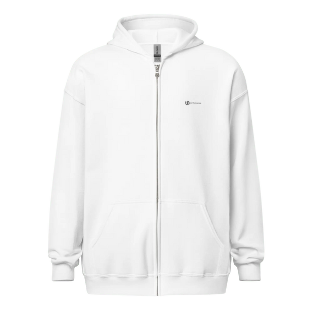 VOID PERFORMANCE Zip Hoodie – Weiß | Streetwear Hoodie - Saméli