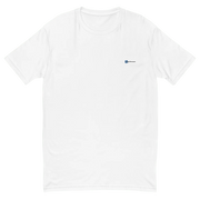 Weißes VOID PERFORMANCE Shirt – Gesticktes Logo | 100 % Baumwolle - Saméli