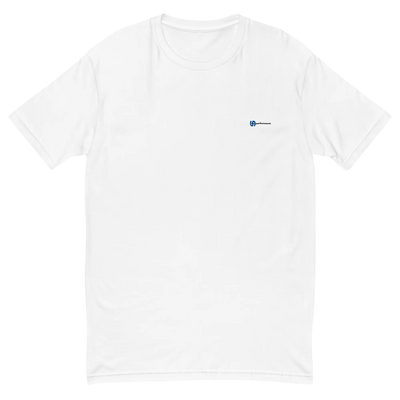 Weißes VOID PERFORMANCE Shirt – Gesticktes Logo | 100 % Baumwolle - Saméli