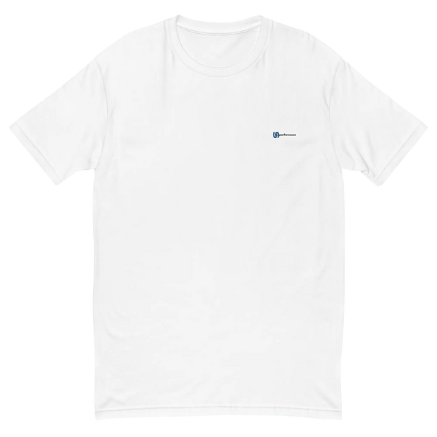 Weißes VOID PERFORMANCE Shirt – Gesticktes Logo | 100 % Baumwolle - Saméli