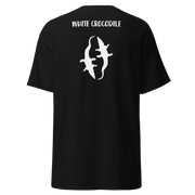 White Croco Tee – Minimal Texture Statement by SAMÉLI - Saméli