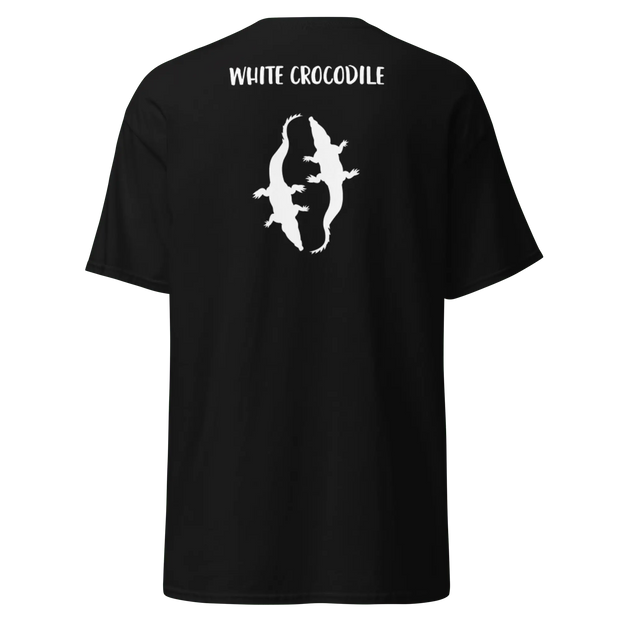 White Croco Tee – Minimal Texture Statement by SAMÉLI - Saméli