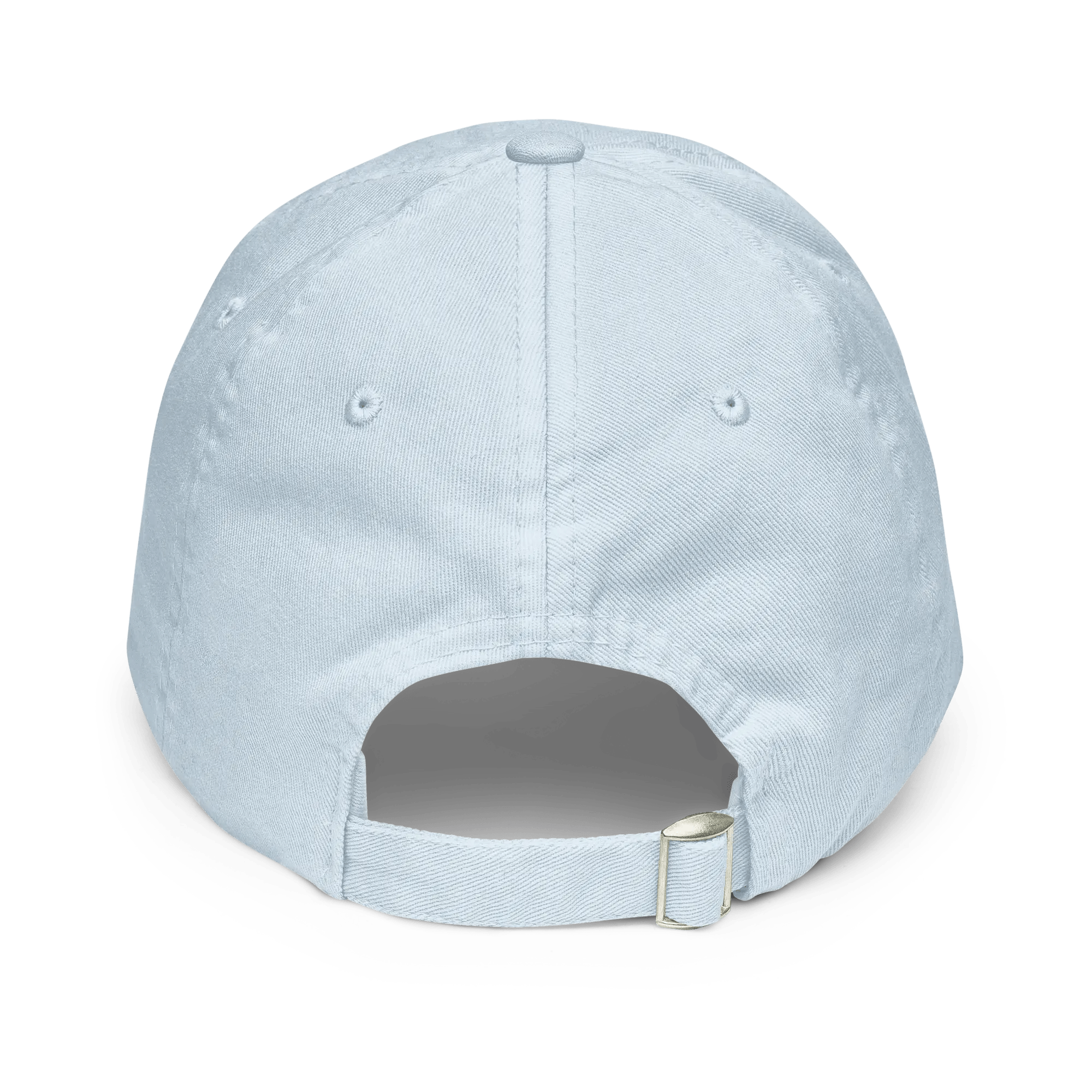 Pastel Baseball Hat White and Blue