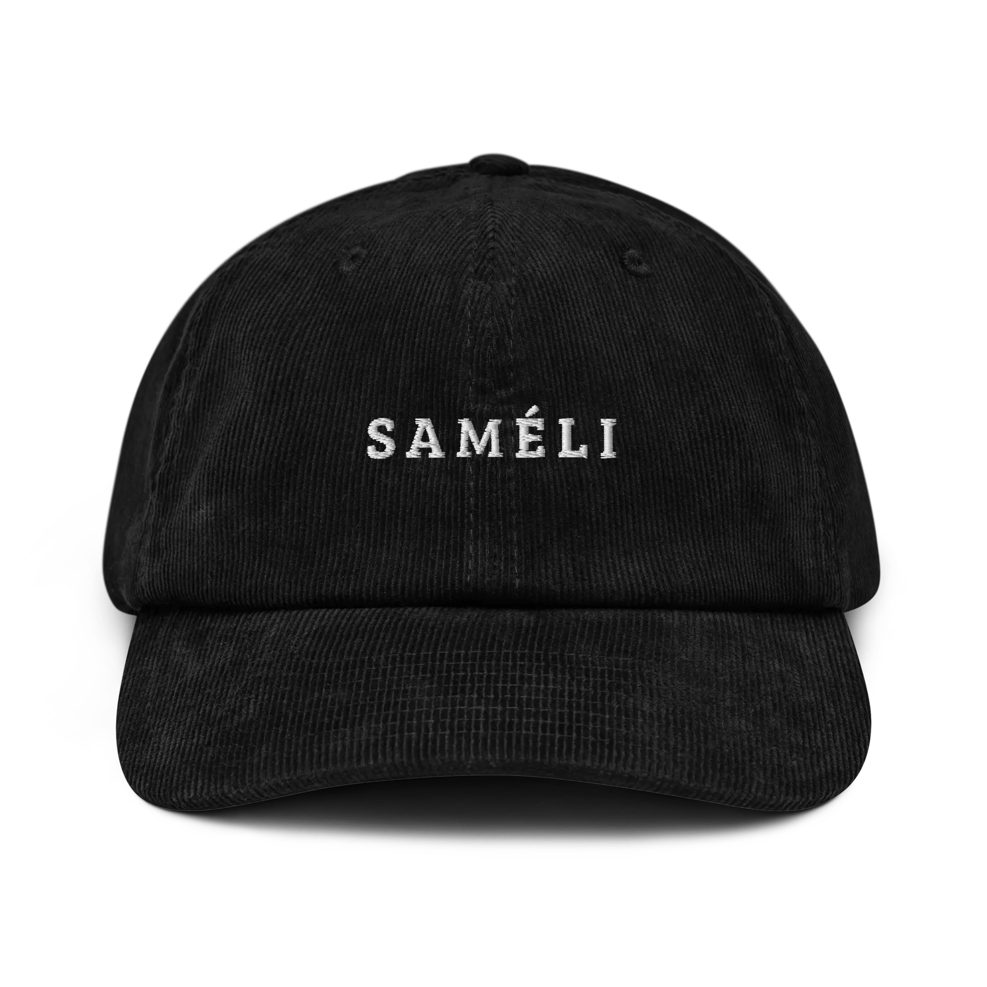 Premium Saméli Cord-Cap Streetwear Dad Hat