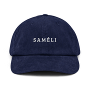 Saméli Cord - Cap – Streetwear Dad Hat aus Baumwollcord - Saméli