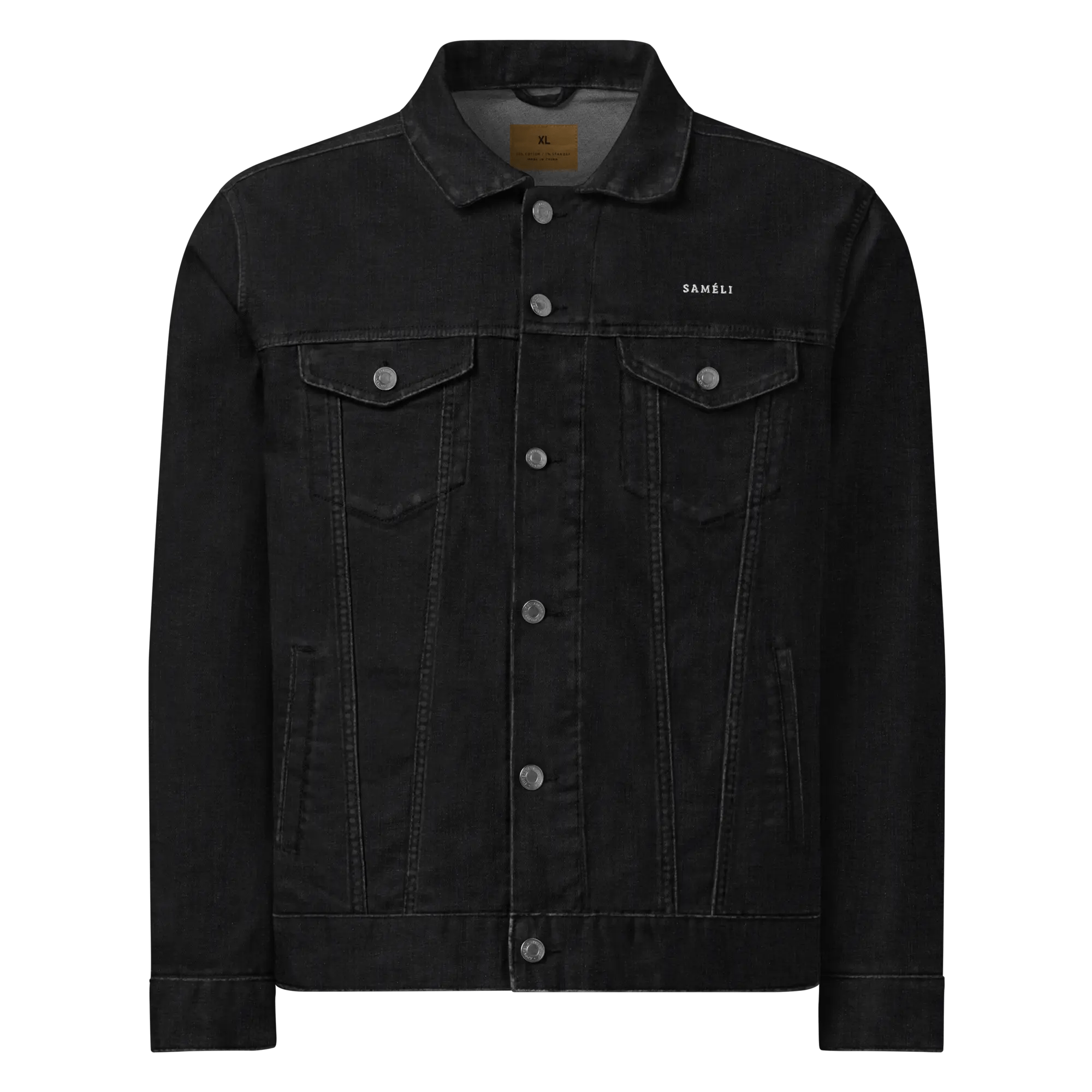 Premium Saméli Denim Jacket Streetwear