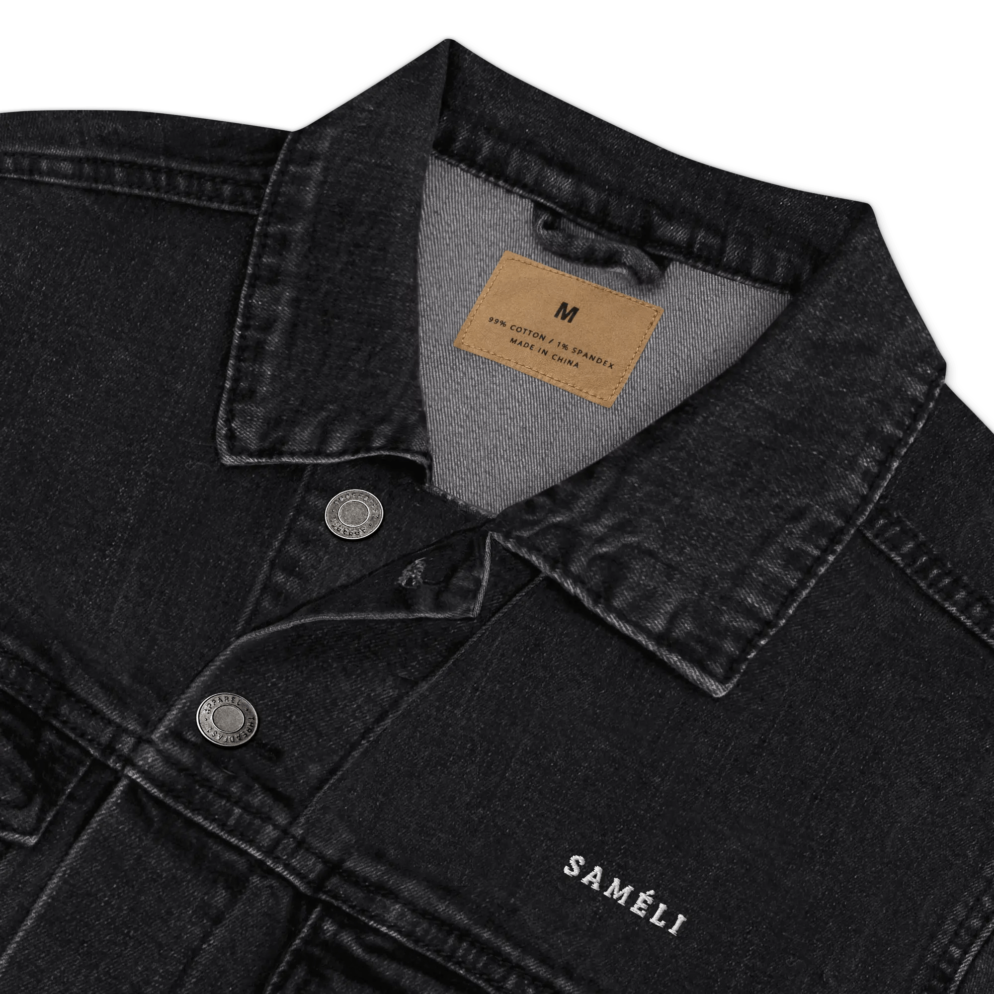 Premium Saméli Denim Jacket Streetwear