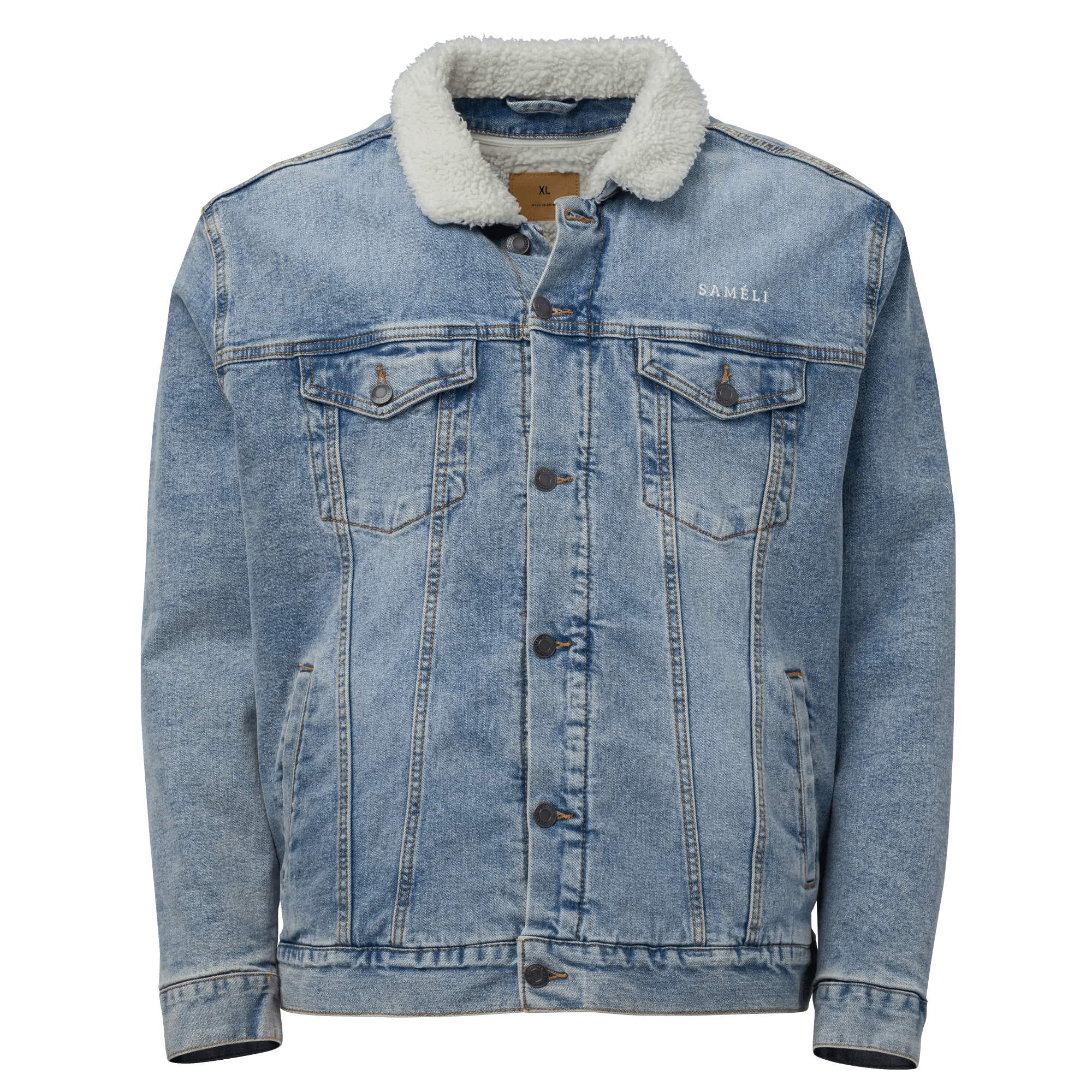 Premium Saméli Sherpa Denim Jacket