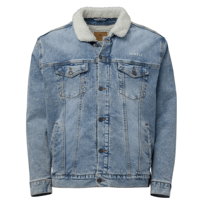 Saméli Sherpa Denim Jacket – Streetwear Edition - Saméli