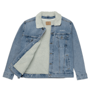 Saméli Sherpa Denim Jacket – Streetwear Edition - Saméli