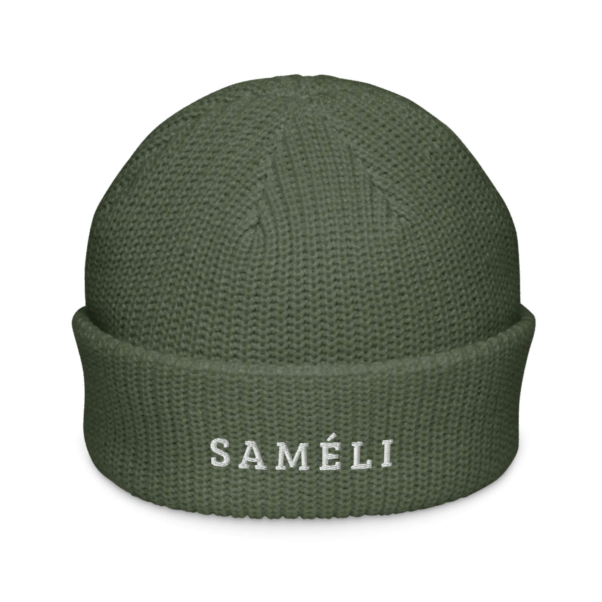 Premium Saméli Strickmütze Fisherman Style