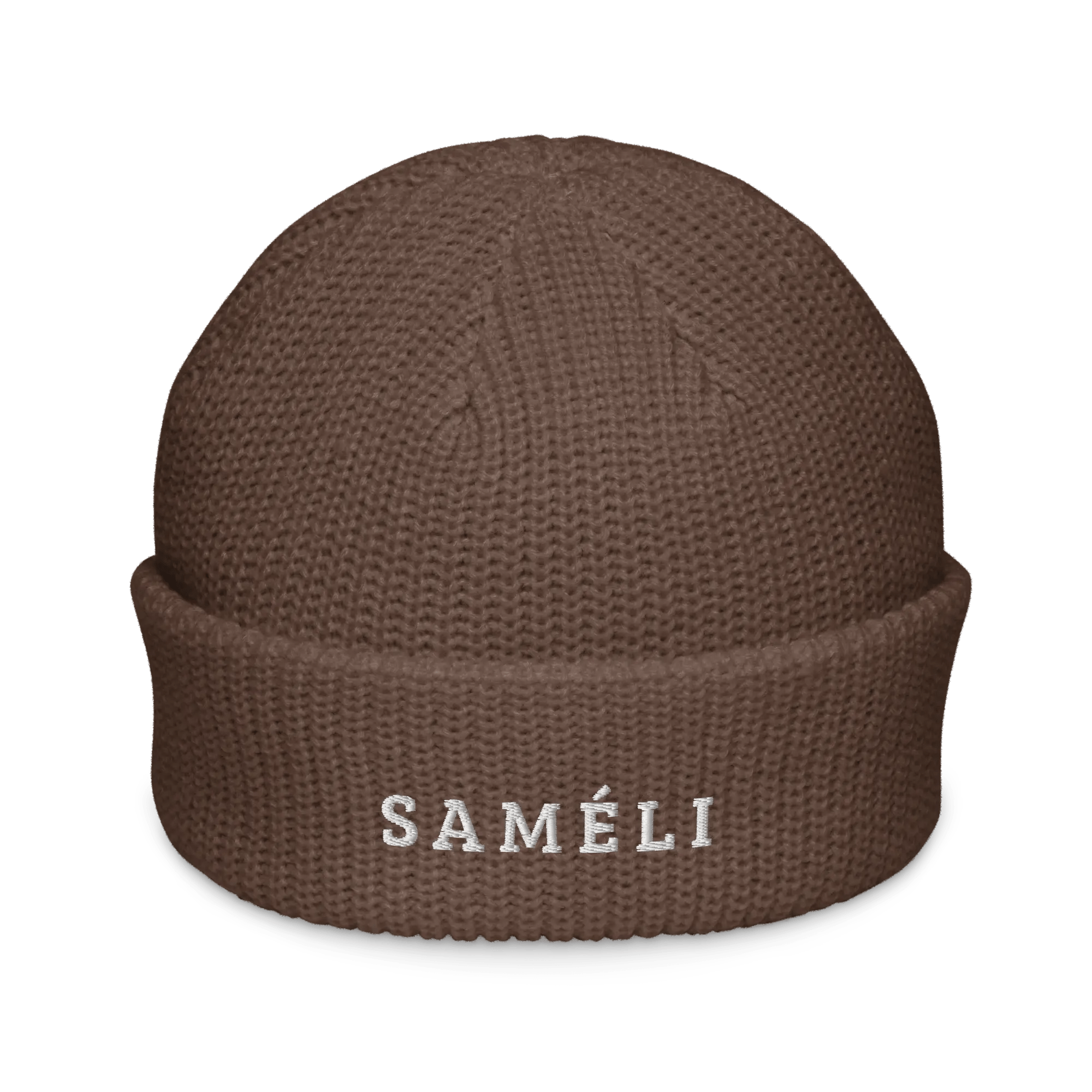 Premium Saméli Strickmütze Fisherman Style