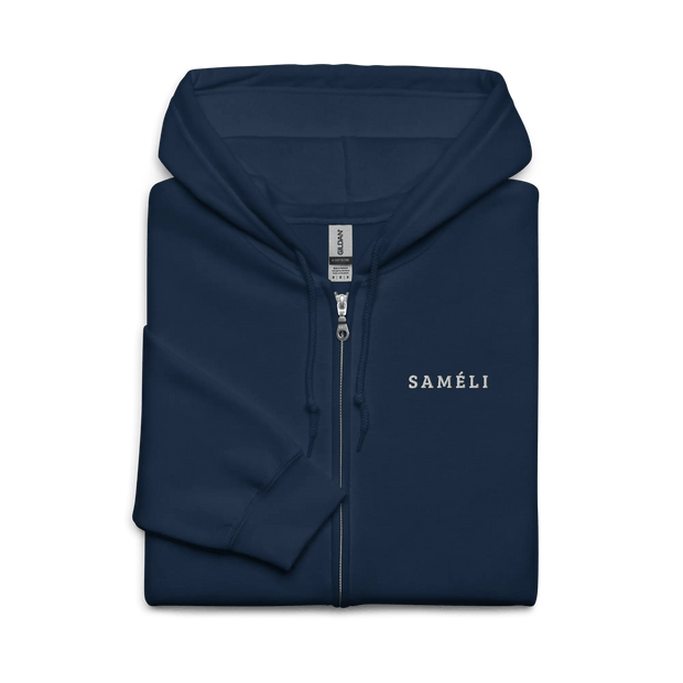 Saméli Zip Hoodie – Heavy Blend & Streetwear Style - Unisex - Saméli