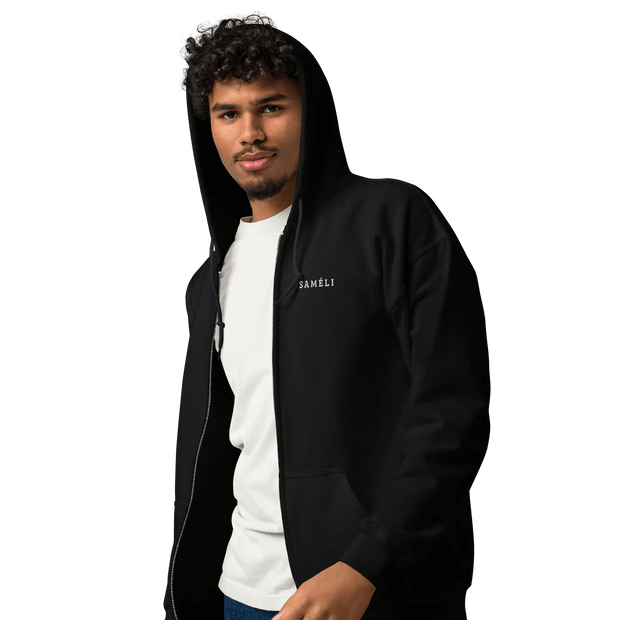 Saméli Zip Hoodie – Heavy Blend & Streetwear Style - Unisex - Saméli