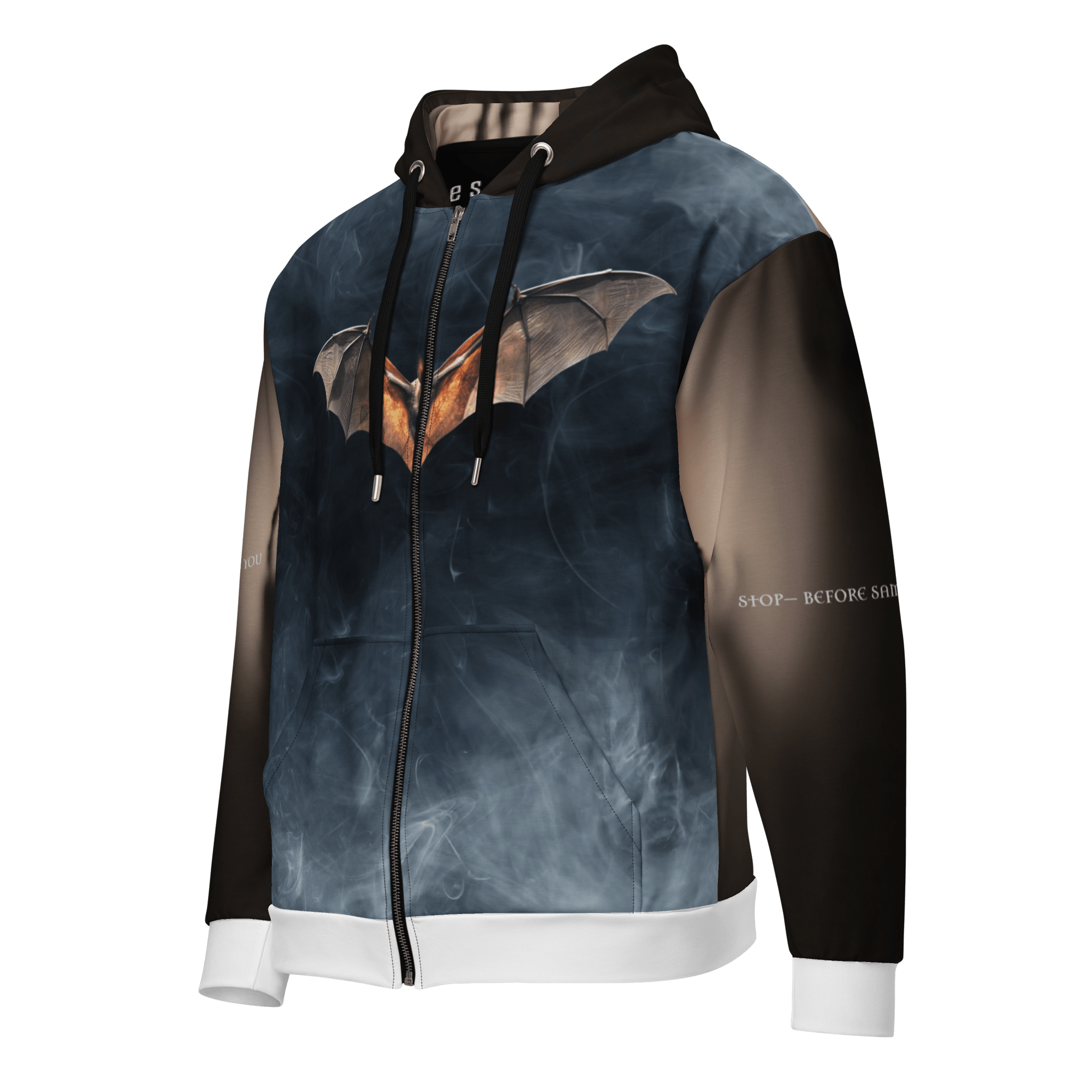 The dark Halloween ZIP - Hoodie - Saméli